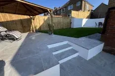 Planning a porcelain patio