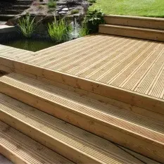 Planning timber decking